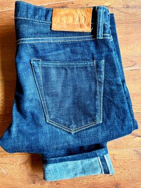 Benzak Denim Developers BDD, Selvedge Denim Jeans, BDD-006, Slim Leg, Tapered